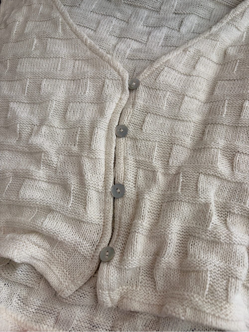 Madewell Knit Button-Front Tank - Picture 5 of 6